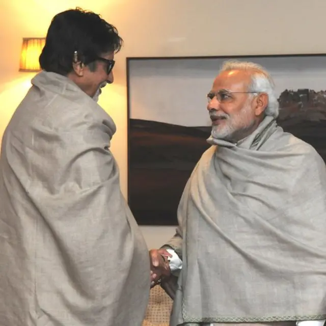 पीएम मोदी और अमिताभ बच्चन