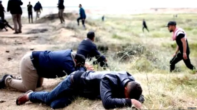 गज़ा, फ़लस्तीन, इसराइल, हिंसा