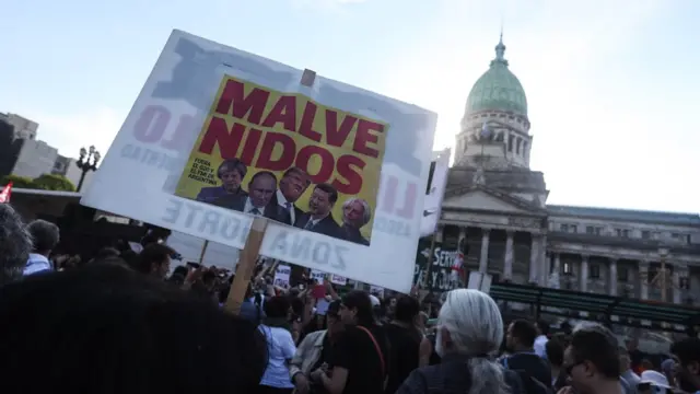 Protestas en Argentina