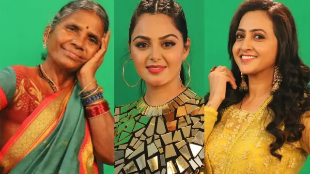 గంగవ్వ, మోనాల్, లాస్య
