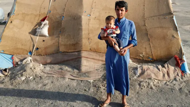 Rakka'dan kaçan bazı sivilleri çadırlarda yaşıyor. Fotoğraf: 1 Temmuz 2017