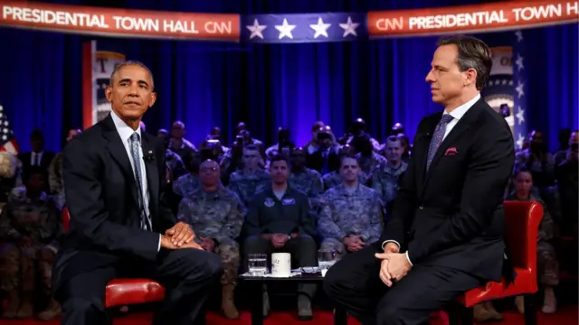 Barack Obama akihojiwa na CNN Jake Tapper, 28 Septemba 2016