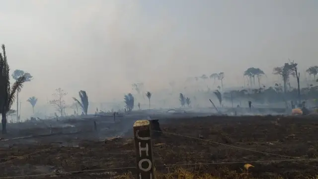 Queimada na zona ruralsport nacional apostasMachadinho D'Oeste