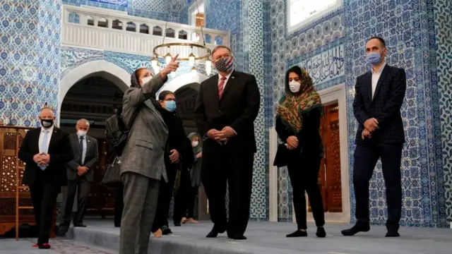 Pompeo Rüstem Paşa Camii'nde