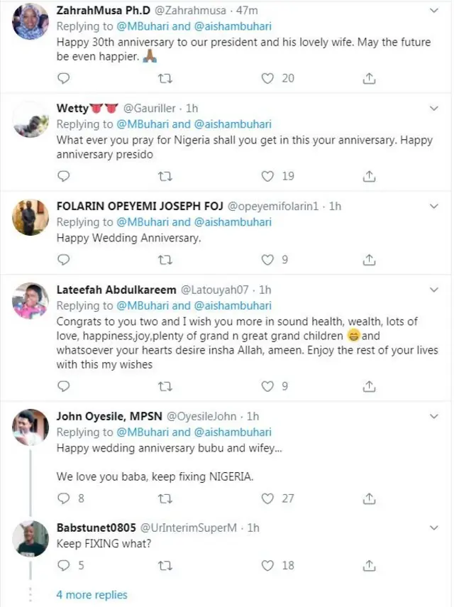 sakonnin taya Buhari murna