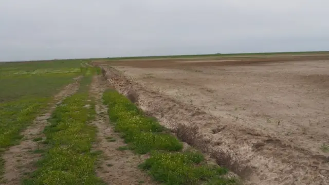 розорані поля