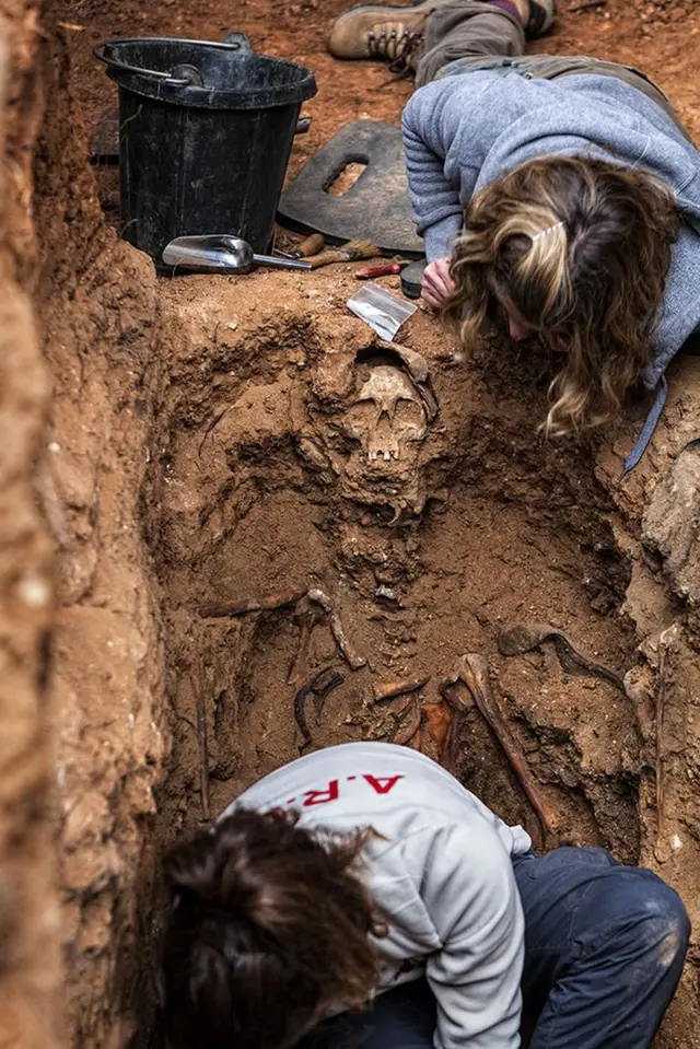 Exhumación en Guadalajara