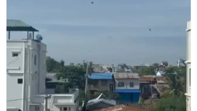 ပစ်ခတ်နှိမ်နင်းမှုအပြီးမန္တလေးမြို့ခြောက်ကပ်သွား