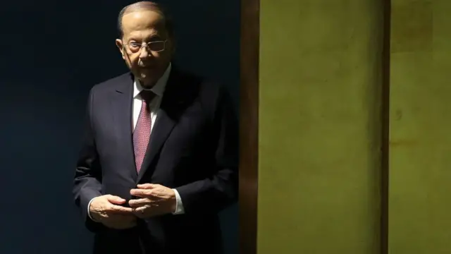 الرئيس اللبناني ميشال عون