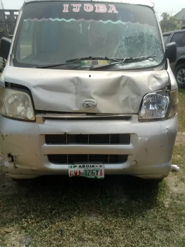 Di vehicle wey allegedly jam kill di children