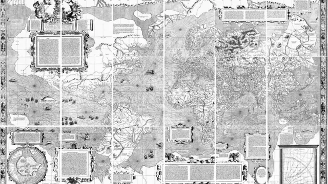 La projection originale de Mercator de 1569