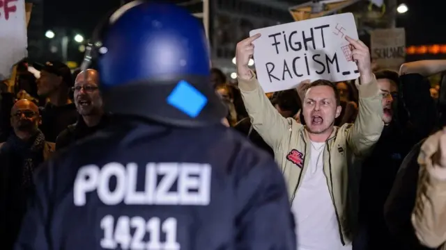 احتجاجات نُظمت في مدن ألمانية عديدة ضد حزب البديل