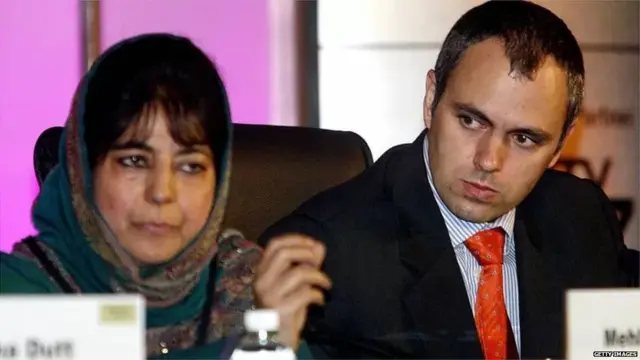 महबूबा मुफ़्ती और उमर अब्दुल्लाह