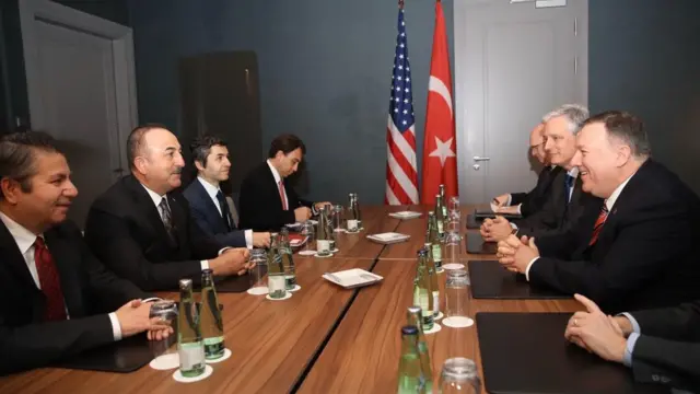 Çavuşoğlu ve Pompeo