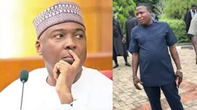 Bukola Saraki ati Sunday Igboho