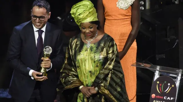 Ahmad Yahya y Fatma Samba Diouf Samoura