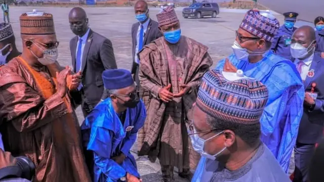 ziyarar Buhari Borno