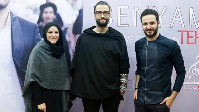 استیو آوانسیان، نوازنده درامز در کنار بنیامین بهادری و خواهرش ملانی