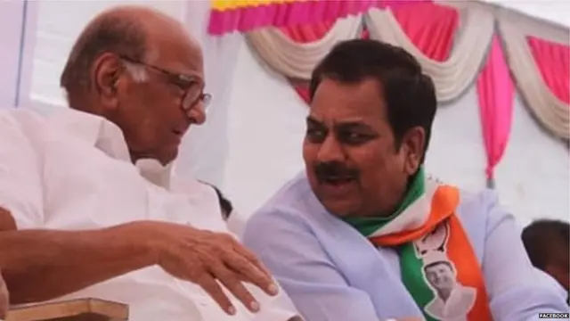 हर्षवर्धन पाटील आणि शरद पवार