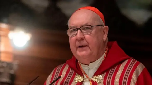 Cardenal Kevin Farrell, en 2020