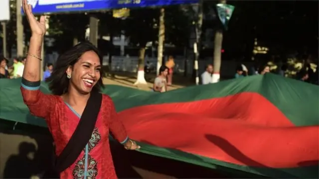 বাংলাদেশের একজন হিজড়া