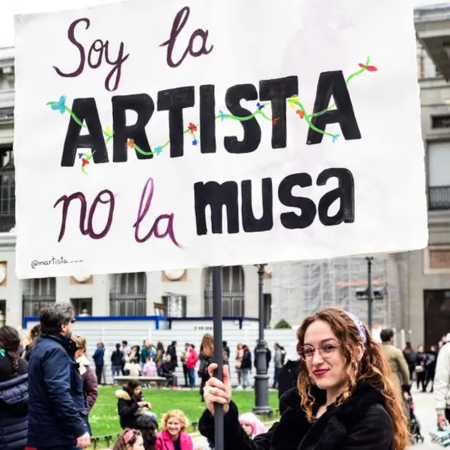 Protestas en el Día de la Mujer.