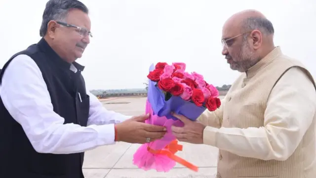 रमन सिंह- अमित शाह