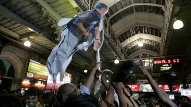 કસાબ મુદ્દે અગાઉ થયેલા દેખાવો