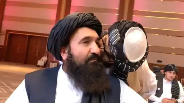 انس حقانی و خیرالله خیرخواه