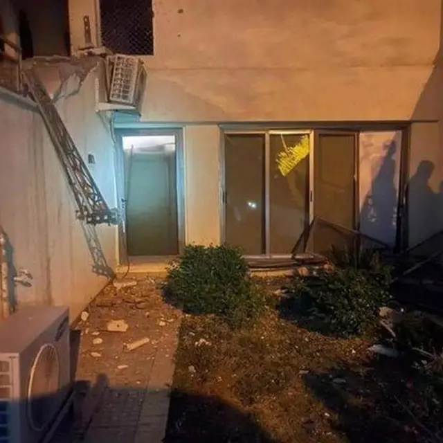 Kazımi'nin konutu saldırıda hasar almıştı