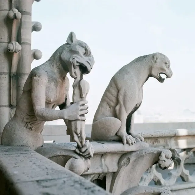 Gárgolas de Notre Dame.