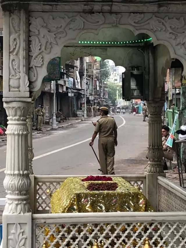 રથયાત્રામાં પોલીસ બંદોબસ્ત