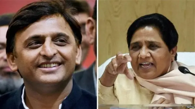 अखिलेश यादव आणि मायावती