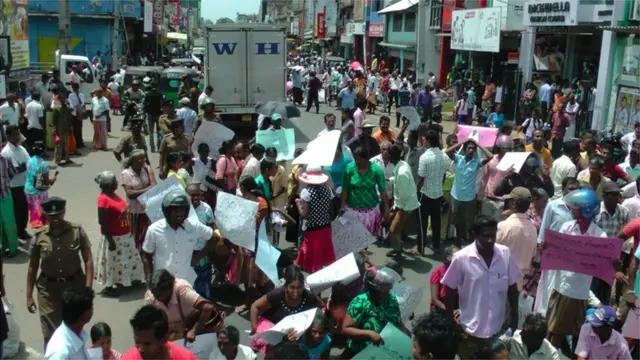 ප්‍රධාන මාවතේ ප්‍රවාහනයට බාධා