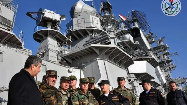 سفينة حربية روسية