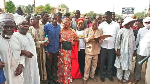 Kungiyoyin sun yi gangamin ne tare da hadin gwiwar jam'iyyun adawa a Jamhuriyar Nijar