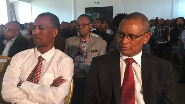 መረዓሒ ሰልፊ ዓረና ትግራይ ኣቶ ኣብርሃ ደስታ (ጸጋም) ምክትል ርእሰ ምምሕዳር ትግራይ ዶክተር ደብረጽዮን ገብረሚካኤል (የማን)