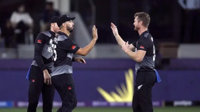 न्यूज़ीलैंड की टीम