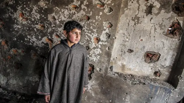 گولیوں کے نشانات