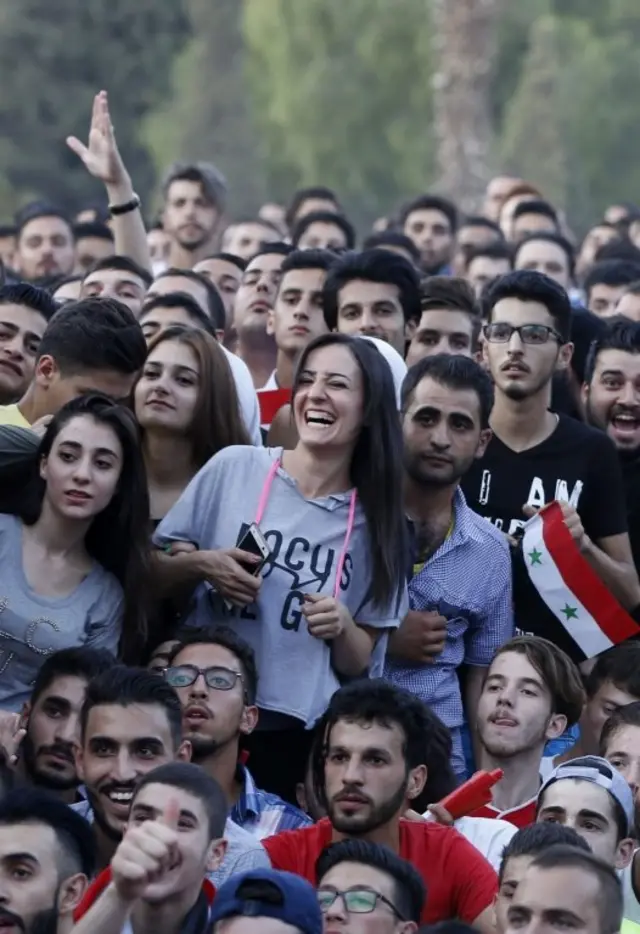 تماشاگران سوری