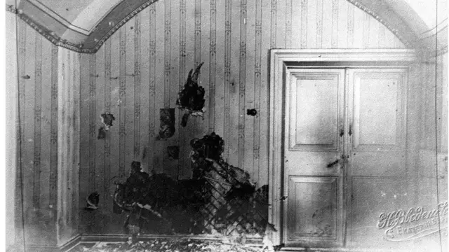 Комната, где была расстреляна царская семья