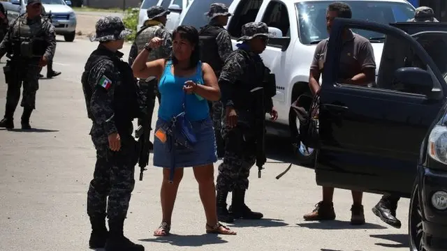 En la búsqueda de los secuestrados participan la Policía Federal, la Secretaría de Marina y el Ejército.