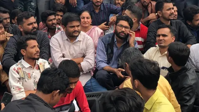 હાર્દિક પટેલ અને જિગ્નેશ મેવાણી