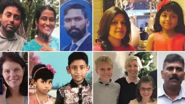 ප්‍රහාරයට ගොදුරු වූවන්ගෙන් කිහිප දෙනෙක්