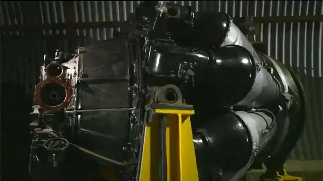 El turborreactor Rolls-Royce Nene