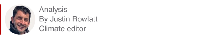 Analysis box by Justin Rowlatt, climate editor