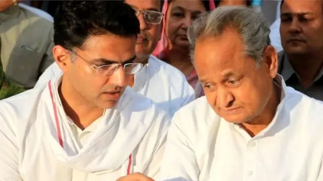 સચીન પાઇલટ અને અશોક ગેહલોત