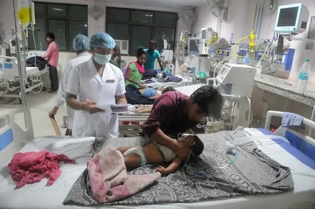 Wengi wa watoto wamekufa kutokana na maradhi ya encephalitis katika Gorakhpur
