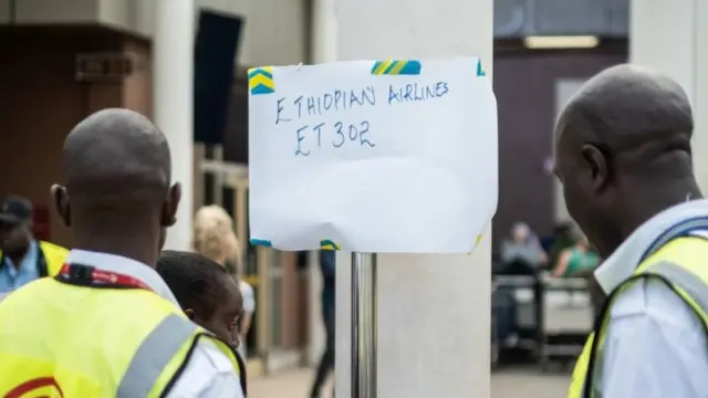 Aeropuerto de Adís Abeba, en Etiopía.