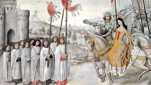 Въезд Изабеллы Французской в Оксфорд